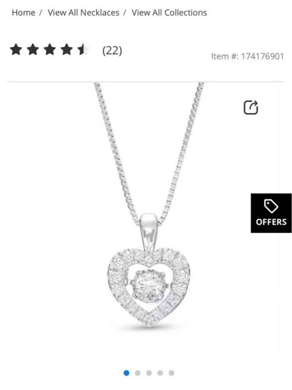 Unstoppable love Diamond Necklace